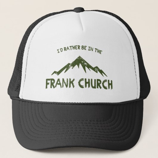 Casquette Je Préférerais Être Dans L'Église Frank (Devant)