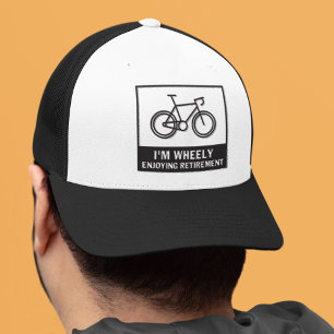 Casquette Je profite de la retraite amusante Vélo à vélo