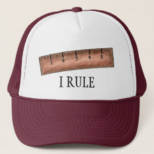 Casquette Je règle le maître en bois math Nerd enseignant Ca