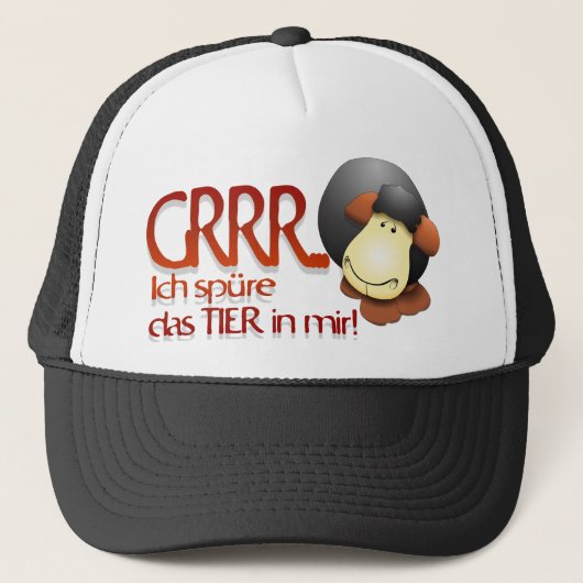 Casquette Je sens l'animal en moi ! (Devant)