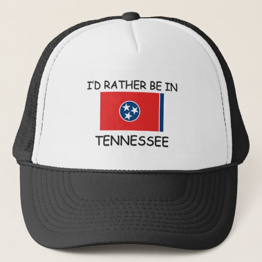 Casquette Je serais plutôt au Tennessee (Devant)