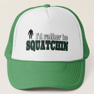 Casquette Je serais plutôt SQUATCHIN
