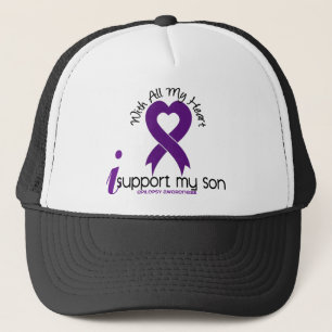 Casquette Je soutiens mon épilepsie de fils