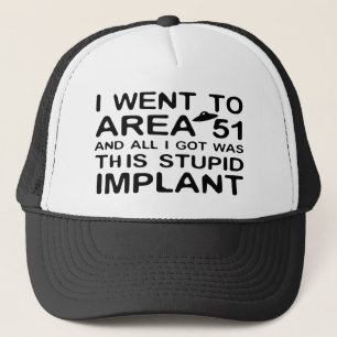 Casquette Je suis allé au secteur 51