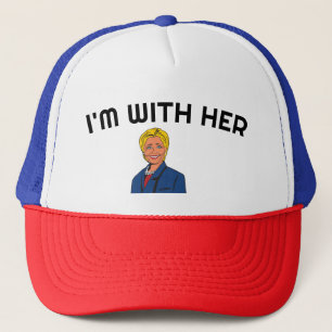 Casquette "Je suis avec elle" Hilary Clinton Trucker Casquet