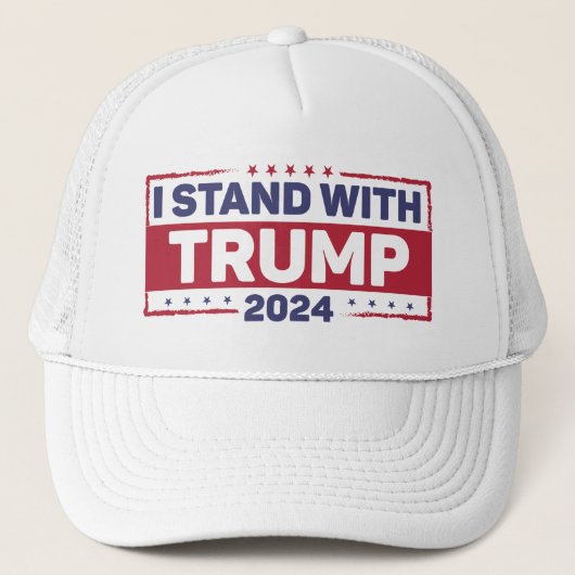 Casquette Je Suis Avec Trump (Devant)