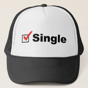 Casquette Je suis célibataire et disponible