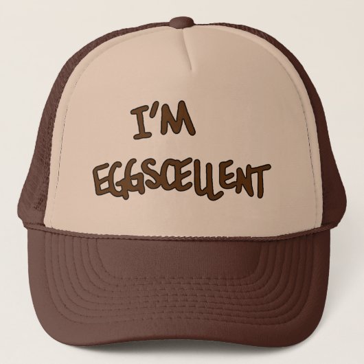 Casquette Je suis Eggscellent (Devant)