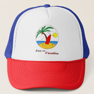 Casquette Je suis en vacances T-shirt