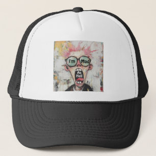 Casquette Je suis fou comme chapeau de camion enfer