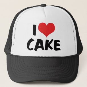Casquette Je Suis Gâteau Au Coeur D'amour - Amateur De Gâtea
