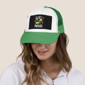 Casquette Je suis juste là pour les chicots (En situation)