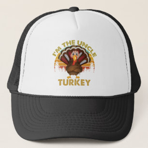 Casquette Je suis la dinde oncle famille appariement Thanksg