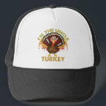 Casquette Je suis la famille de l'oncle Turquie qui ressembl<br><div class="desc">Je suis la famille de l'oncle Turquie qui ressemble à Thanksgiving</div>