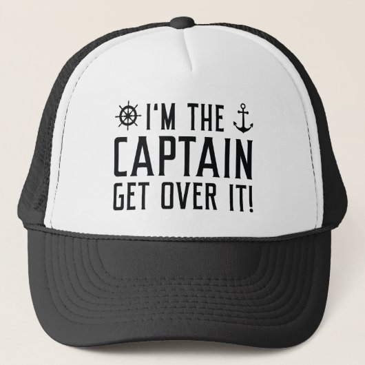 Casquette Je suis le Capitaine s'en va (Devant)