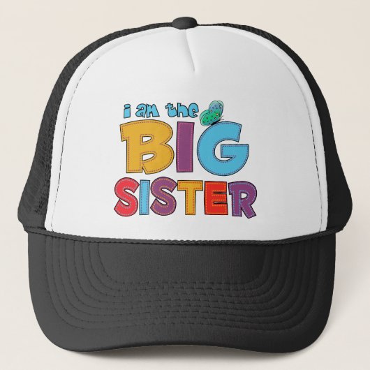 Casquette Je suis le papillon Big Sister (Devant)