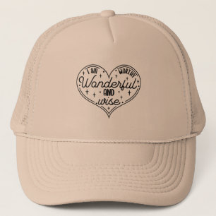 Casquette Je suis magnifique et sage