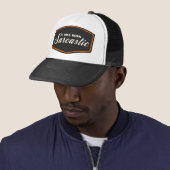 Casquette Je suis né sarcastique (En situation)