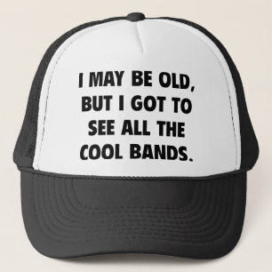 Casquette Je Suis Peut-Être Vieille Mais Je Dois Voir Toutes