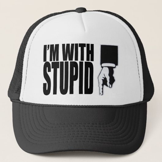 CASQUETTE JE SUIS STUPIDE (CASQUETTE) (Devant)