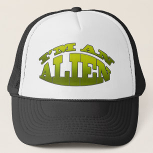 Casquette Je suis un alien