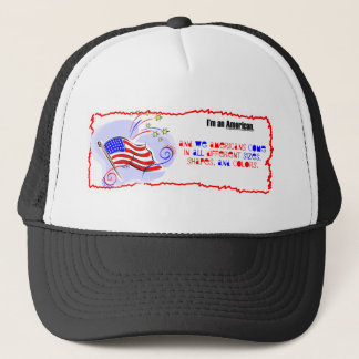 Casquette Je suis un Américain
