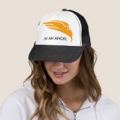 Casquette Je suis UN ANGE (En situation)