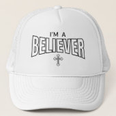 Casquette Je suis un Croyant Christian Trucker Hat (Devant)