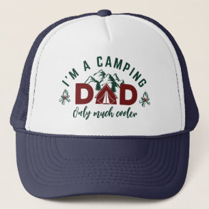 Casquette Je suis un papa de camping - Fête des pères amusan