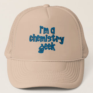 Casquette Je suis UN TEXTE de GEEK de CHIMIE