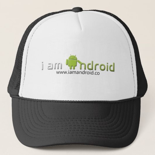 Casquette Je suis vitesse androïde (Devant)
