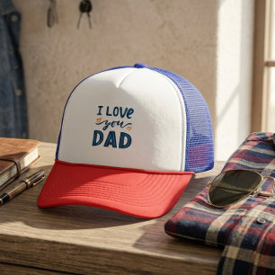 Casquette Je t'aime Papa Conception drôle de la fête des pèr