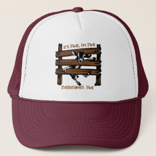 Casquette Je vais bien, tout va bien, c'est beau, c'est drôl
