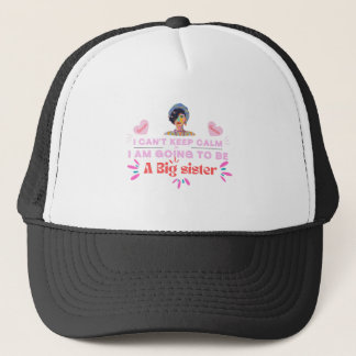 Casquette Je vais être une grande soeur, design par Roka000