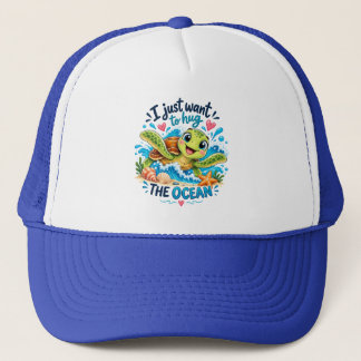 Casquette Je veux juste serrer l'océan dans mes bras – Tortu