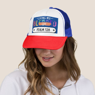 Casquette Je vis ma blesse Écriture de vie Verse