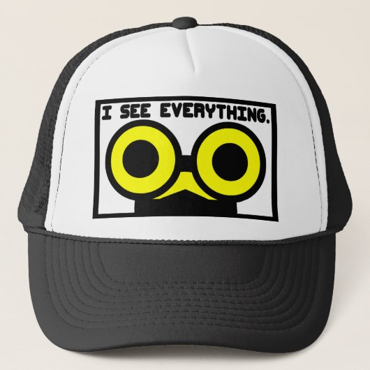 Casquette Je vois tout. Créature (Devant)