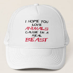 Casquette Je vous espère cause d'animaux d'amour que je sui