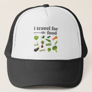 Casquette je voyage pour food Trucker Hat