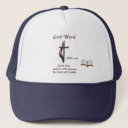 Casquette Jean 3:16 (Devant)