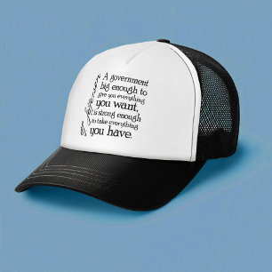Casquette Jefferson : Méfiez-vous des grands gouvernements