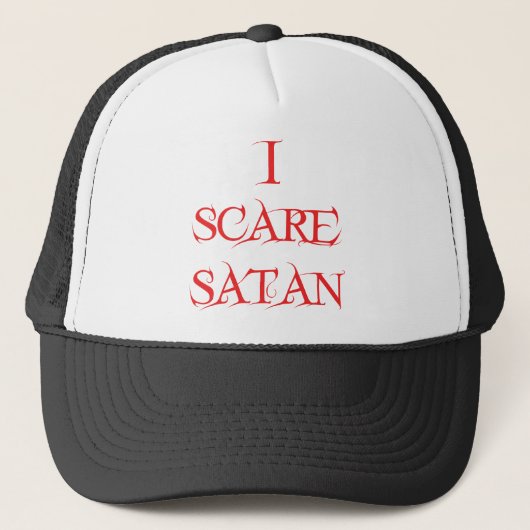 Casquette J'effraye Satan (Devant)