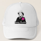 Casquette Jeremy Bentham avec la fleur tropicale (Devant)