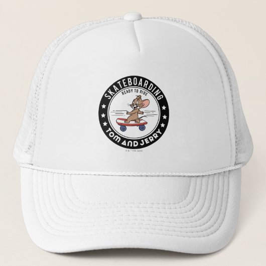 Casquette Jerry Skateboard - Prêt À Faire Du Ride (Devant)