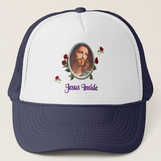Casquette Jésus à l'intérieur (Devant)