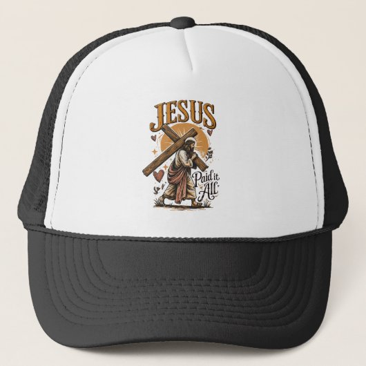 Casquette Jésus a tout payé (Devant)