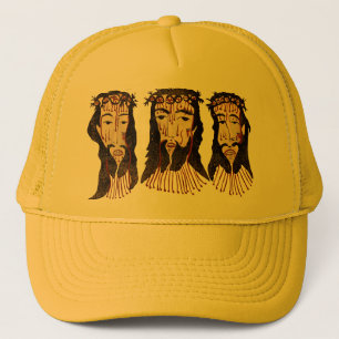 Casquette Jésus Christ Thorn Couronne Art populaire Peinture
