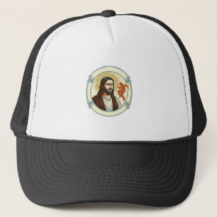 Casquette Jésus confus tendance virale de danse silhouette v