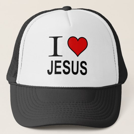 Casquette Jésus Don J'aime Jésus (Devant)