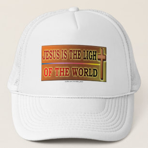 CASQUETTE JÉSUS EST LA LUMIÈRE
